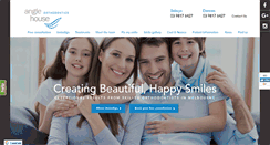 Desktop Screenshot of anglehouseorthodontics.com.au