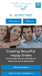 Mobile Screenshot of anglehouseorthodontics.com.au